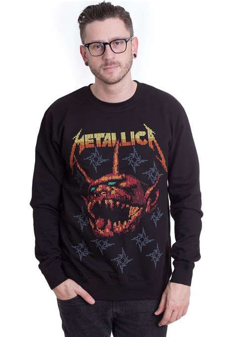 Metallica Log Fire Sweater Impericon De