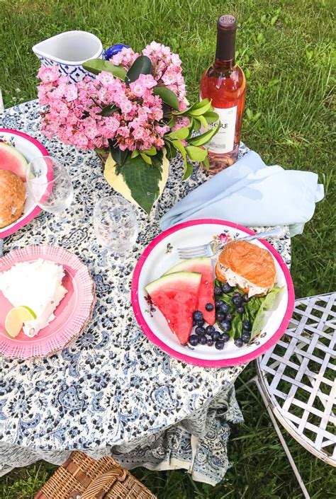 Al Fresco Picnic Meal Pender And Peony A Southern Blog