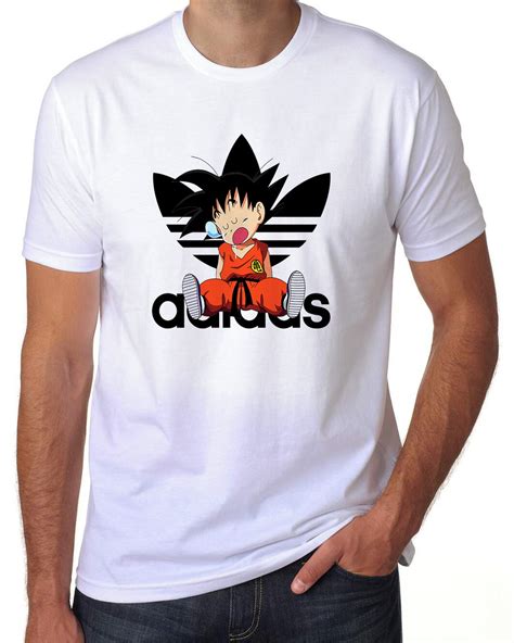 Camiseta Adidas Goku Dragon Ball Z Adulto E Infantil Dbz No Elo7