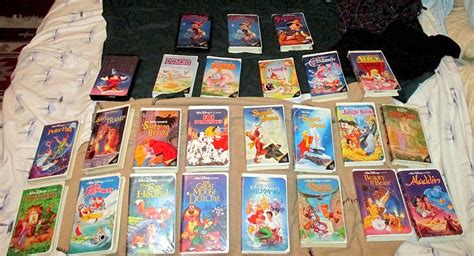 Pc Lot Walt Disney Vhs Tapes Black Diamond Classic Masterpiece Images And Photos Finder