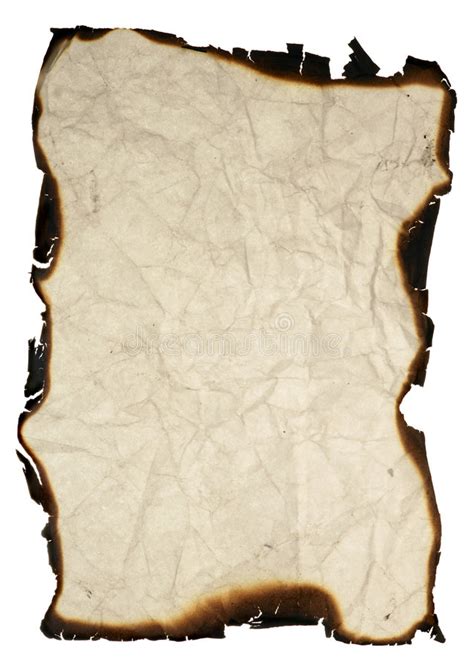 Grunge Paper With Burned Edges Stock Photo Image Of Ideas Background