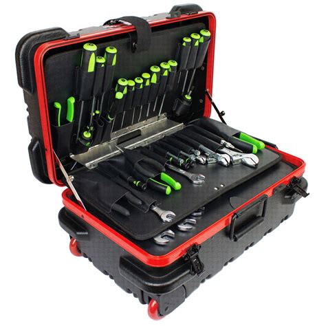 Buy Chicago Case Style Rolling Tool Case with 3 Tool Pallet Organizers