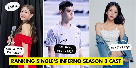 We Ranked Singles Inferno Season 3 Cast Members From Worst To Best