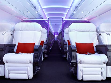 Virgin America Airbus A320 200 First Class First Class Commercial