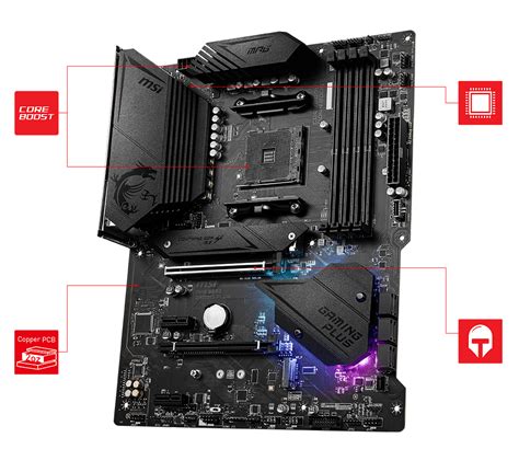 Buy Msi Mpg B550 Gaming Plus Amd Am4 Gaming Motherboard