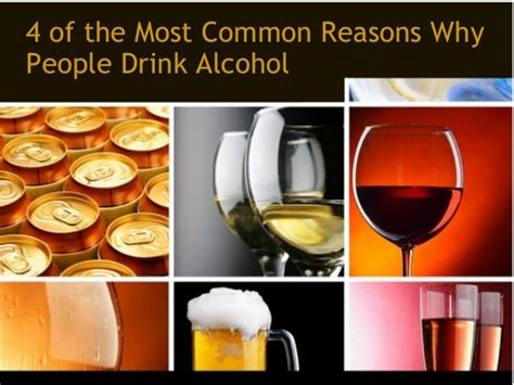 4 Of The Most Common Reasons Why People Drink Alcohol