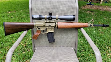 Retromod Wood Ar Build In 204 Ruger Guns