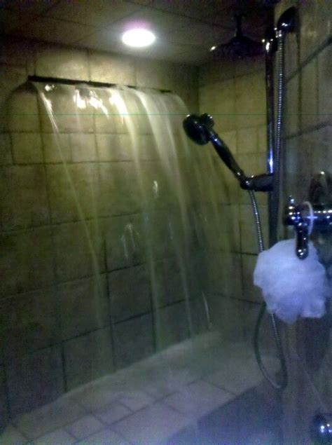 Waterfall Shower That Is Really Cool But Can You Imaginge How Much