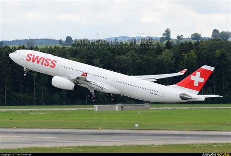 Hb Jhl Swiss Airbus A330 300 At Zurich Photo Id 614336 Airplane