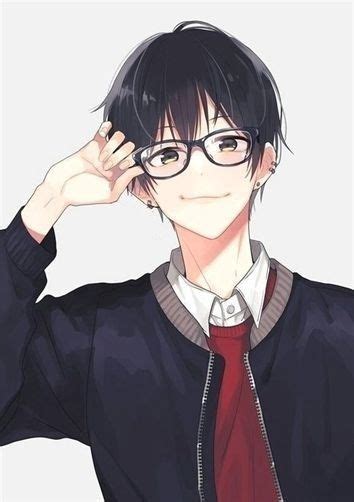 Pin By Stefanyyonata On Anime In 2020 Anime Glasses Boy