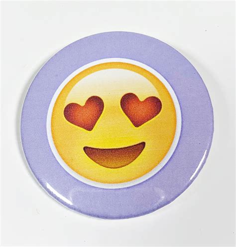 Emoji Faces Button Pin Set 3pck Ebay