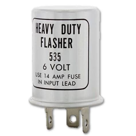 V Heavy Duty Thermal Flasher Terminal Auto Turn Signal Hazard