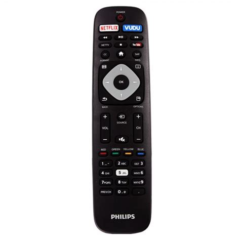 Genuine Philips Nh500up 4k Uhd Smart Tv Remote Control Used