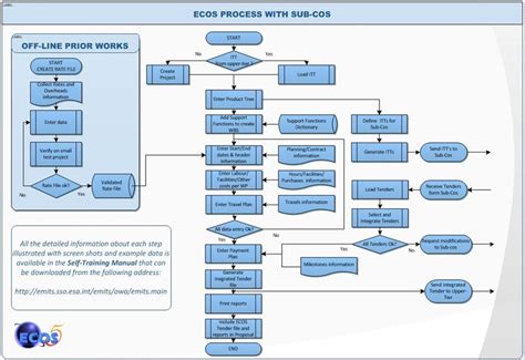 Esa Ecos Work Flow Chart