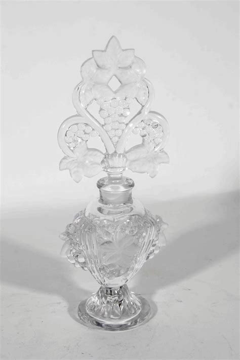Antique Cut Crystal Perfume Bottle At 1stdibs