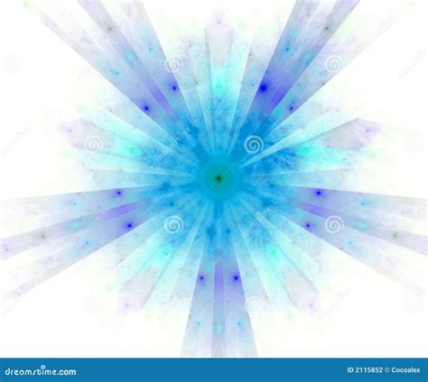 Fractal With Star Abstract De Stock Illustration Illustration Of