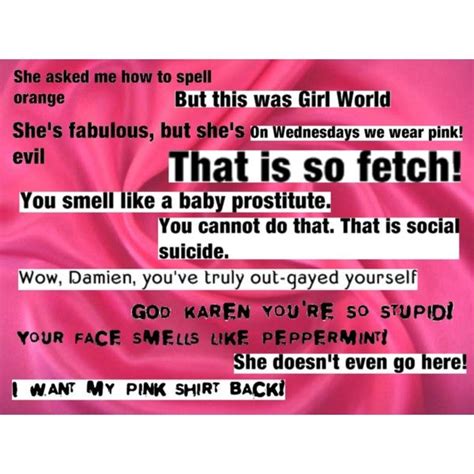 Pin By Kristina On Mean Girls Mean Girl Quotes Mean Girls Mean
