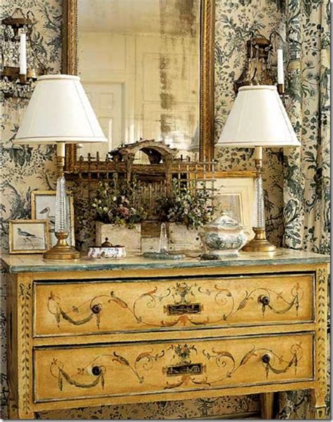 The french provincial design ideas developed from the picturesque villages situated in southern france and those that have turned out to be one of the world's most famous style and décor. toile de jouy and a winner | Home Wong Nga and Black Cty