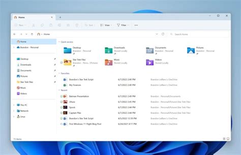 Microsoft Tests Refreshed Tabbed Windows 11 File Explorer Design Ars
