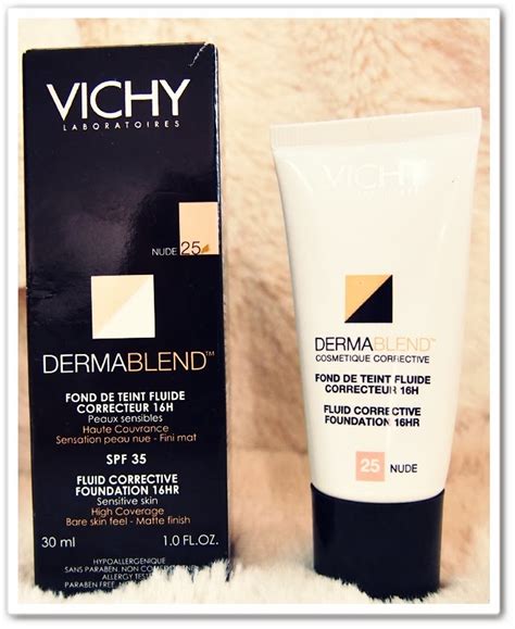 Journey On Beauty Review On Vichy Dermablend Fluid Corrective Foundation