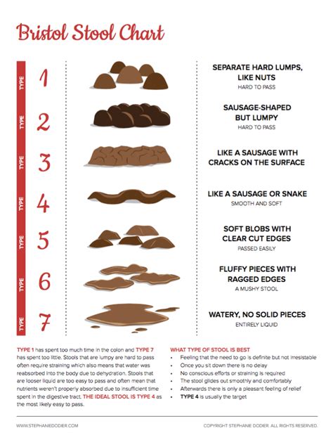 Types Of Poop Appearance Color And What Is Normal Poop Chart Next