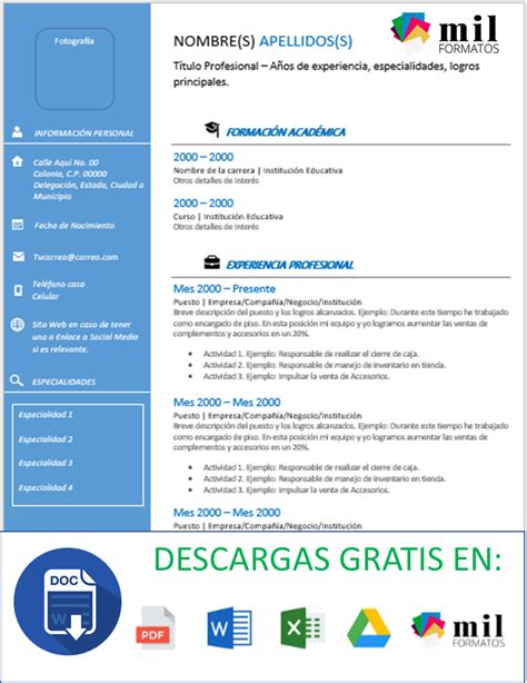 Currículum vitae curriculum vitae de un alumno. Curriculum Vitae de Ingeniero > Ejemplos, Formatos y Plantillas ¡Gratis! | Word y PDF para Imprimir