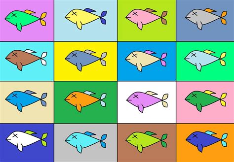 Pop Art Fish By Ded Fysz On Deviantart