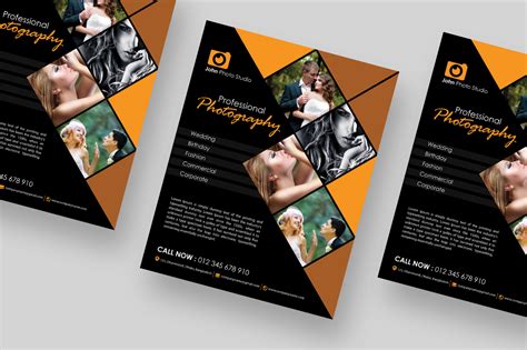 Photographer Template Photography Flyer Template For Photoshop 001 85