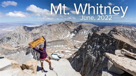 Mt Whitney Hike The Highest Point In The Contiguous United States