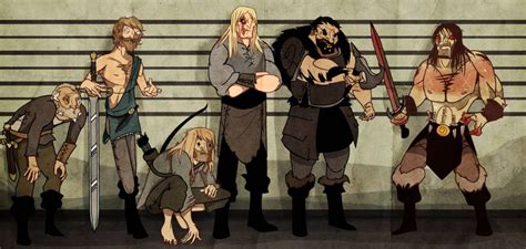 Northmen From The First Law Trilogy By Joe Abercrombie Fantasy