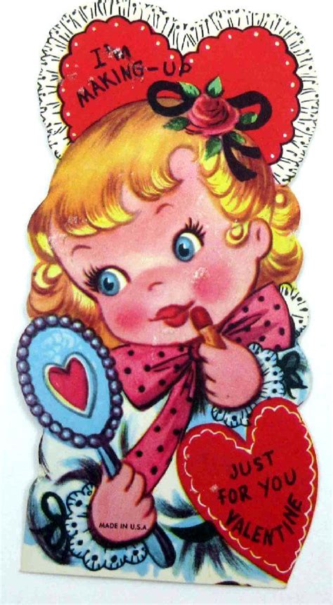 Postcardquenalbertini Vintage Valentines Card Graphicsfairy