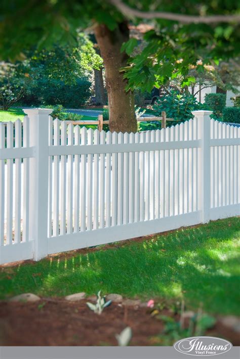 Who Makes The Best White Vinyl Fence Illusions Vinyl Fence