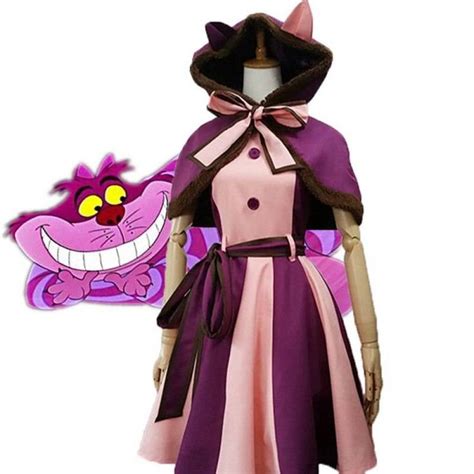 Alicia En El País De Las Maravillas Cheshire Gato Vestido Cosplay
