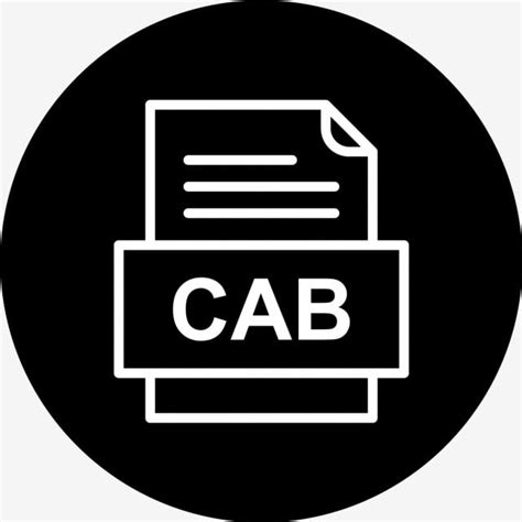 Cab File Document Icon Document Icons File Icons Cab Png And Vector