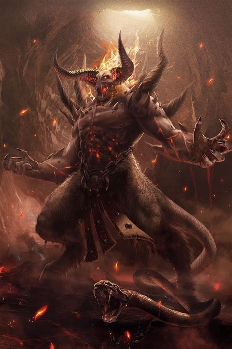 The Beast By Ninjart1st On Deviantart Demon Art Fantasy Demon Dark