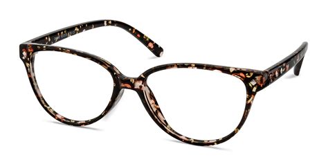 Dame Cat Eye Floral Glasses For Women Eyebuydirect Canada