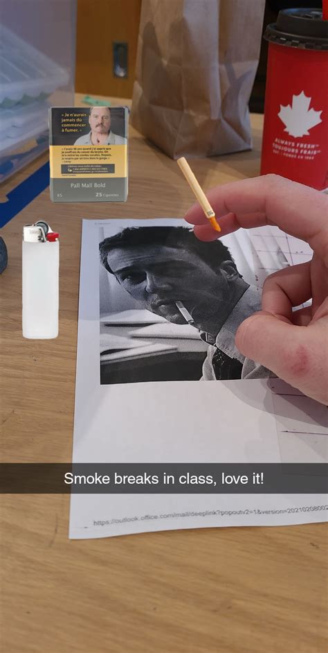 Teachers Allowed Us To Smoke In Class Hell Yuh Rcigarettes