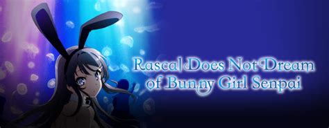 Watch Rascal Does Not Dream Of Bunny Girl Senpai Sub Comedy Drama Romance Anime Funimation