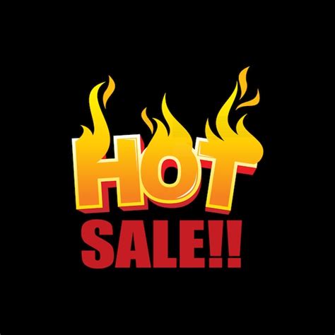 Premium Vector Hot Sale Logo Template