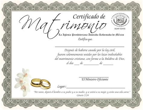 Certificado De Casamento Religioso