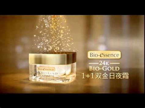 This is a luxurious night cleanser; Bio-essence 24K Bio-Gold Platinum Dual Cream TVC - YouTube