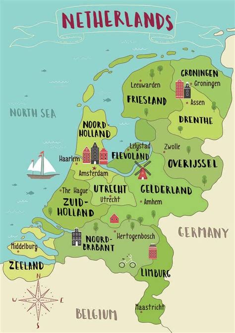 Your Perfect Netherlands Itinerary By A Dutch Resident Netherlands Travel Netherlands Map