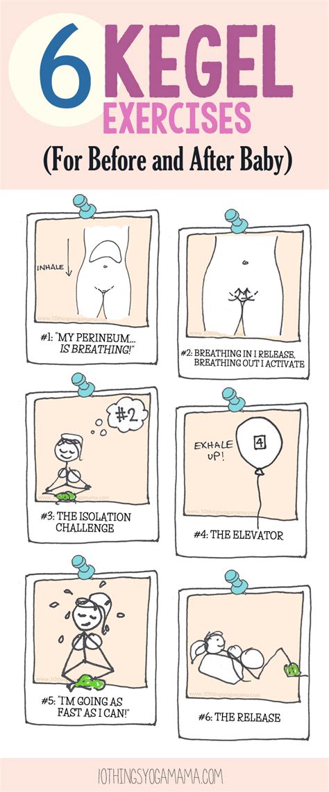 Stick with it long enough to feel the changes in your body. 6 Kegel Exercises (For Before and After Baby) | Pelvic ...