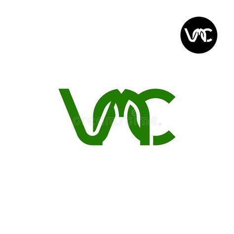 Letter VMC Monogram Logo Design Stock Vector Illustration Of Minimal