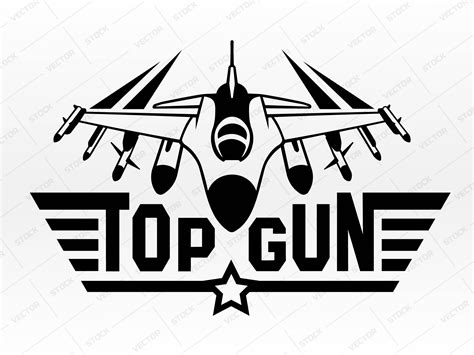 Top Gun Fighter Svg Plane Svg Fighter Airplane Svg Cut Files
