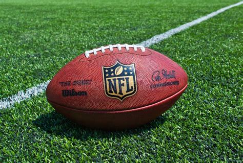 Official Nfl Ball Editorial Image Image Of Back Official 63320555