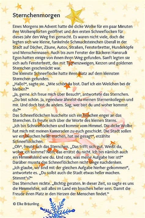 Vielfach wird es in unserer heutigen wohlhabenden. Sternchenmorgen | Weihnachten geschichte ...