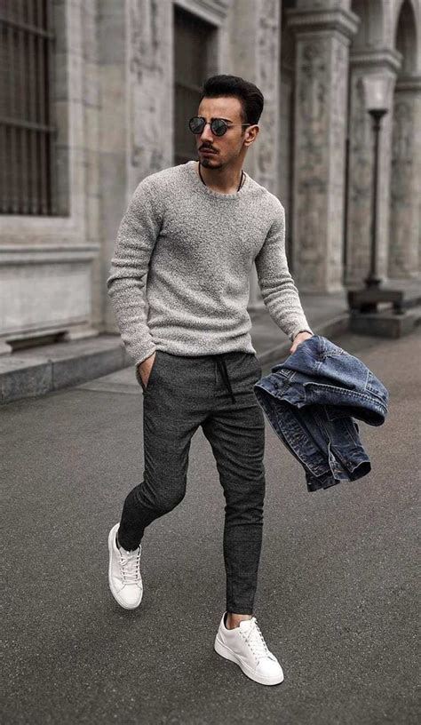 How To Dress In Your S Tips And Tricks For Men Sweater Outfits