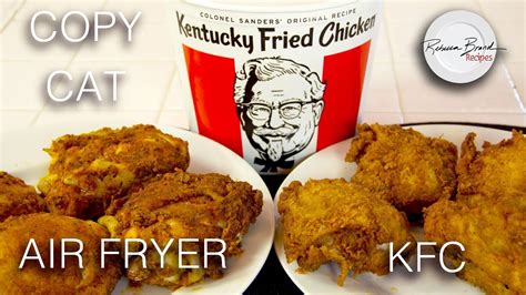chicken fried kentucky air fryer recipe recipes kfc oil wings omorc drumstick breast spices easy