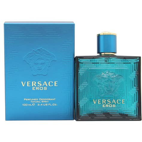 Versace Eros Fragranced Perfume Deodorant Spray For Men 100